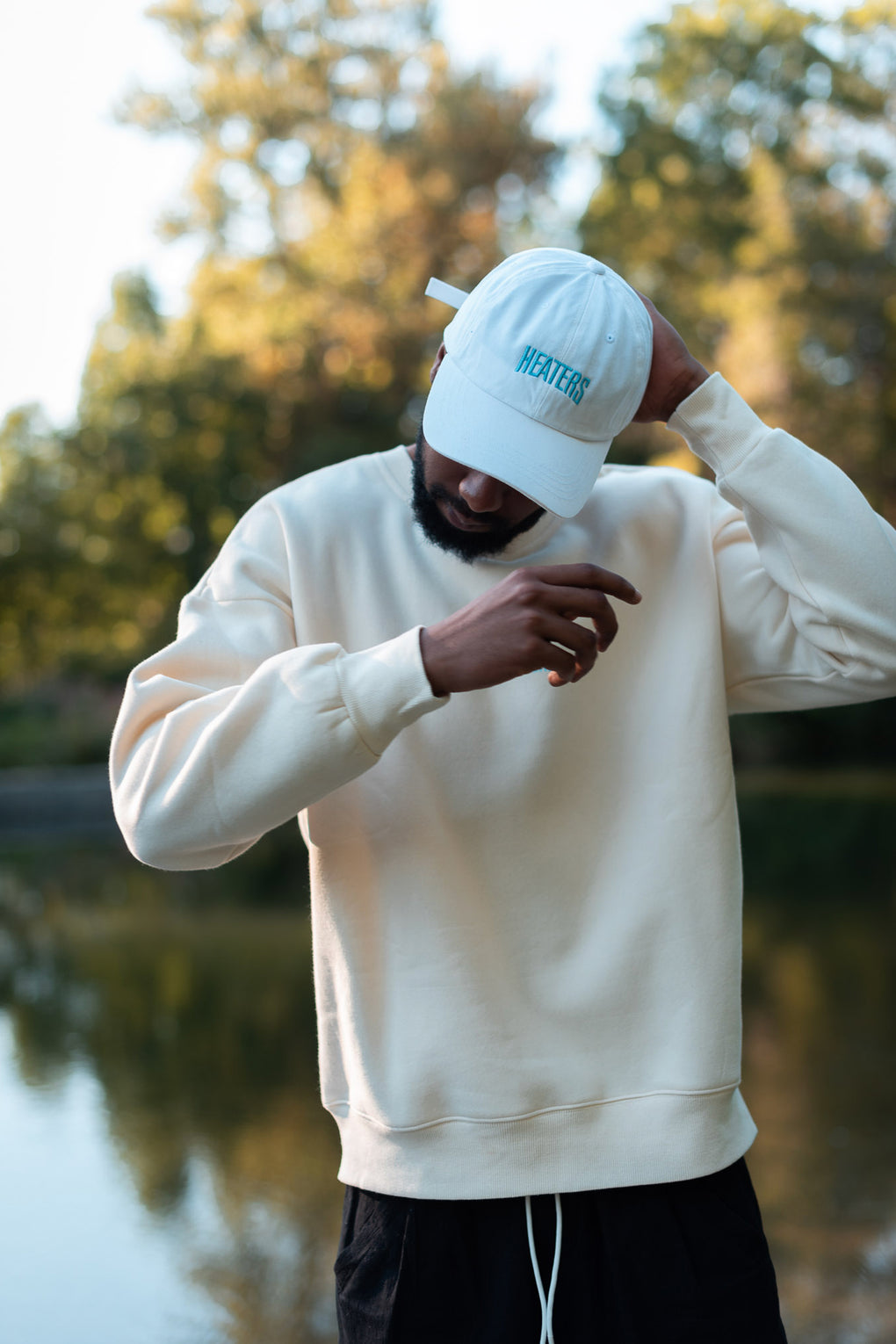 DAD CAP WHITE